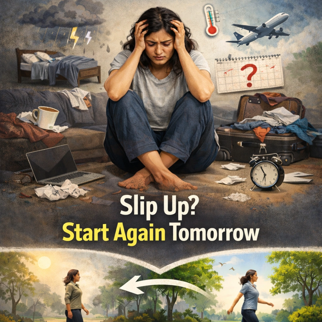 what happens when the routine falls apart